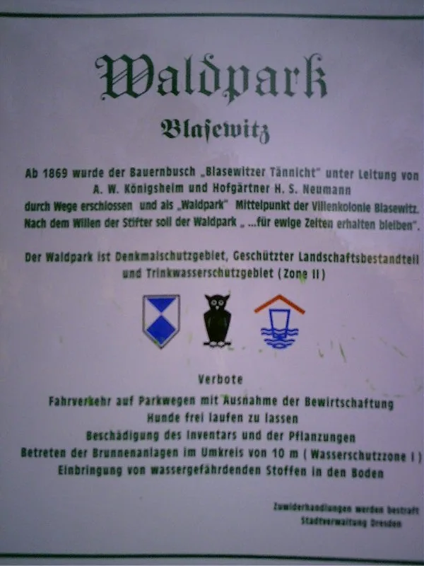 Waldpark Blasewitz