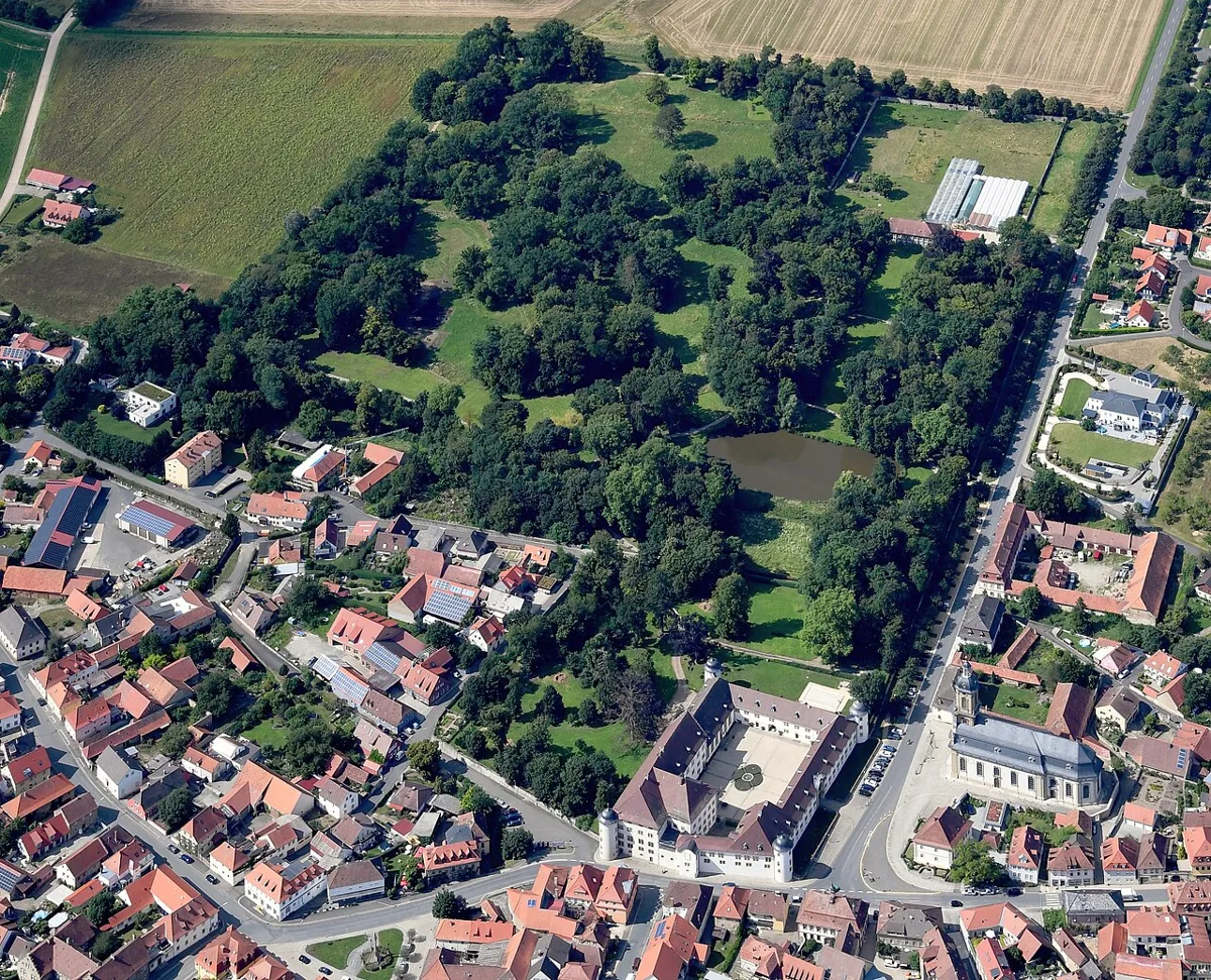 Schlosspark Nähe Kanzleistraße; Nähe Parkstraße in Wiesentheid (D-6-75-178-35#1)